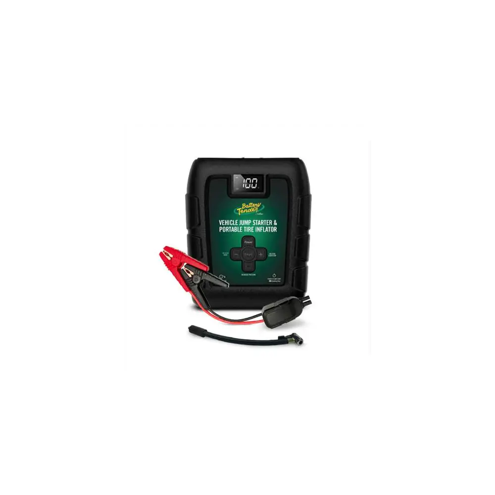 Battery Tender 800A Jump Starter & Tire Inflator - For 12V Batteries - BAT030-3010-WH